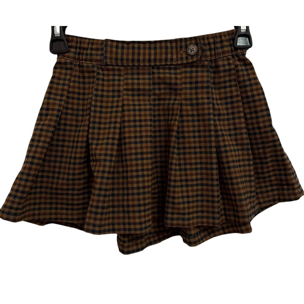 Old Navy Girls 6/7 Plaid Mini Skirt